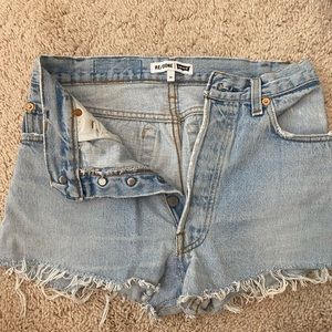 RE/DONE x Levis vintage jean shorts